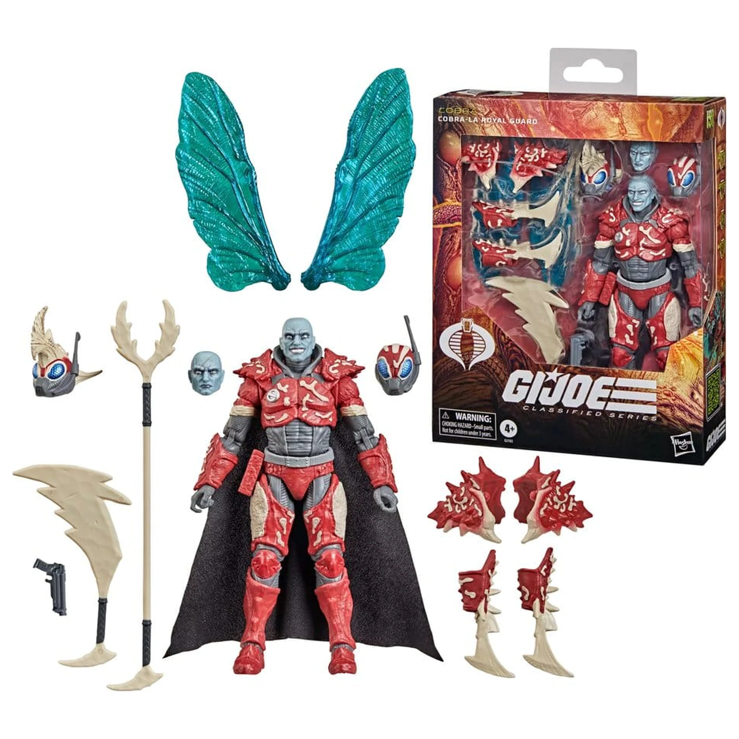 G.I. Joe Classified Series Deluxe Actionfigur #191 Cobra-La Royal Guard 15 cm Produktfoto