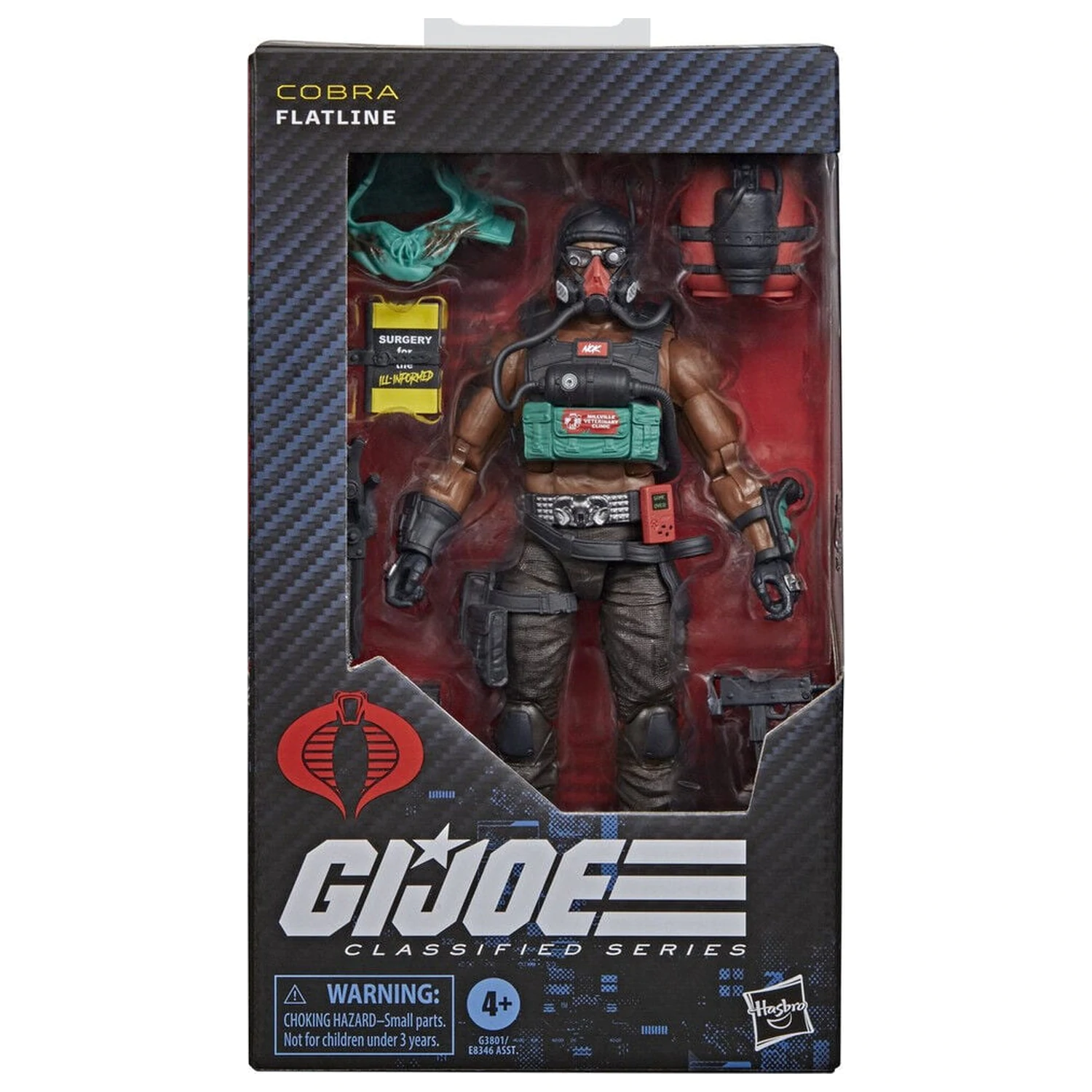 G.I. Joe Classified Series Flatline Figur 15 cm Produktfoto