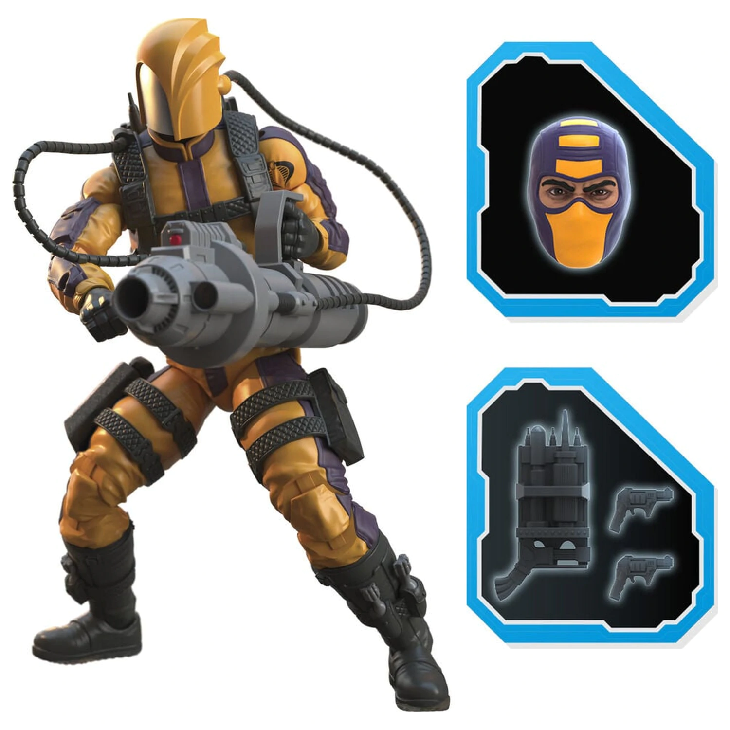 G.I. Joe Classified Series H.E.A.T. Viper Figur 15 cm Produktfoto