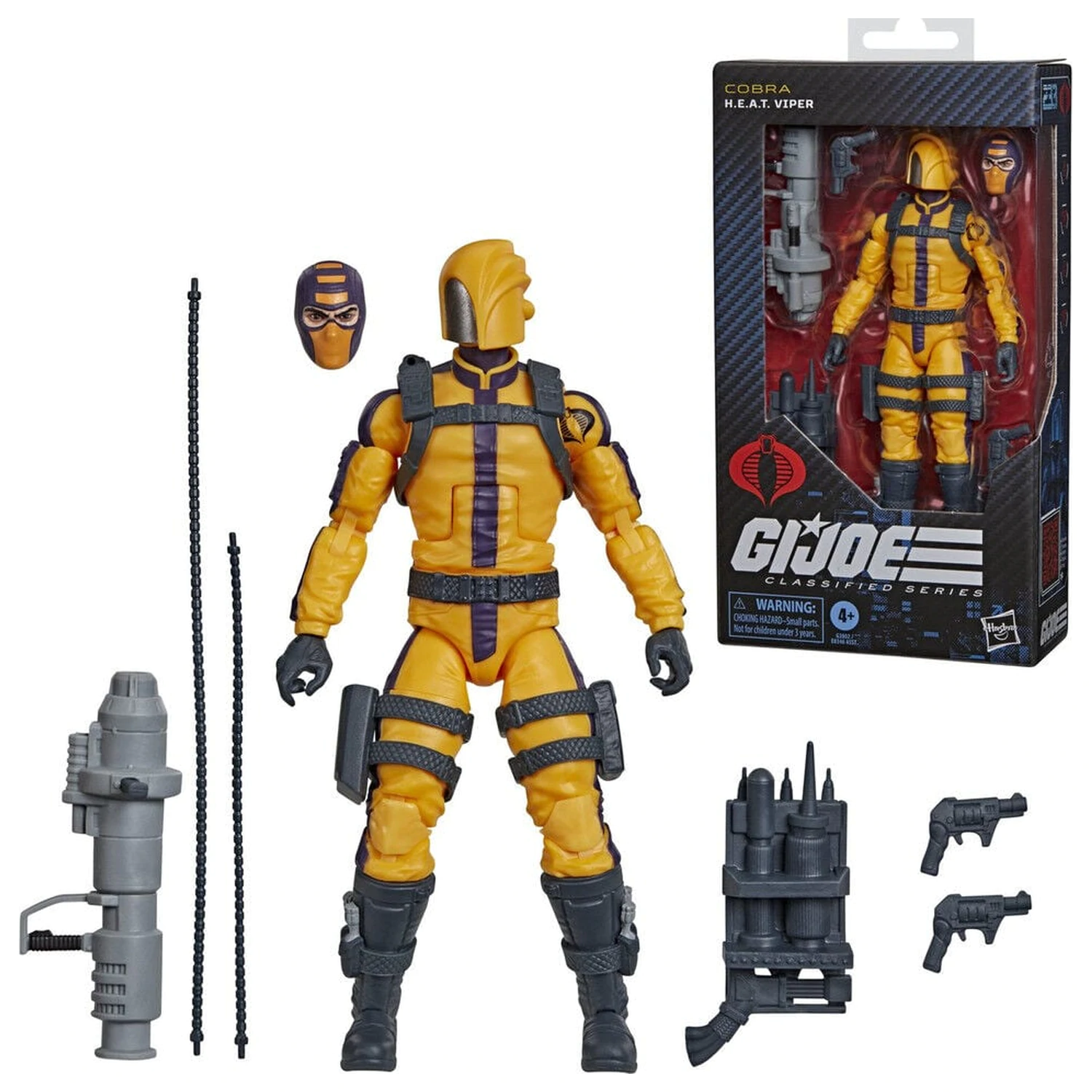 G.I. Joe Classified Series H.E.A.T. Viper Figur 15 cm Produktfoto