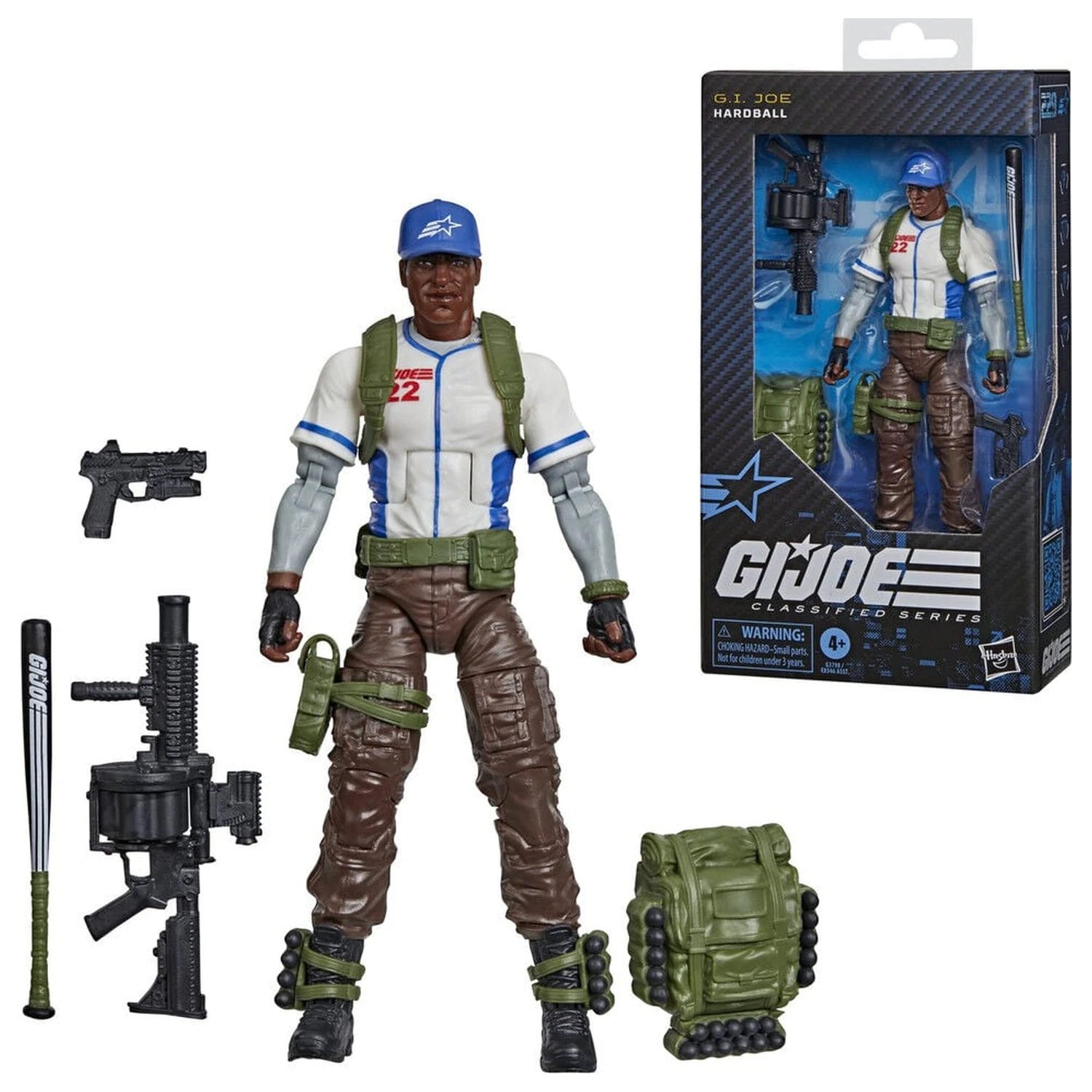 G.I. Joe Classified Series Hardball Figur 15 Zentimeter Produktfoto