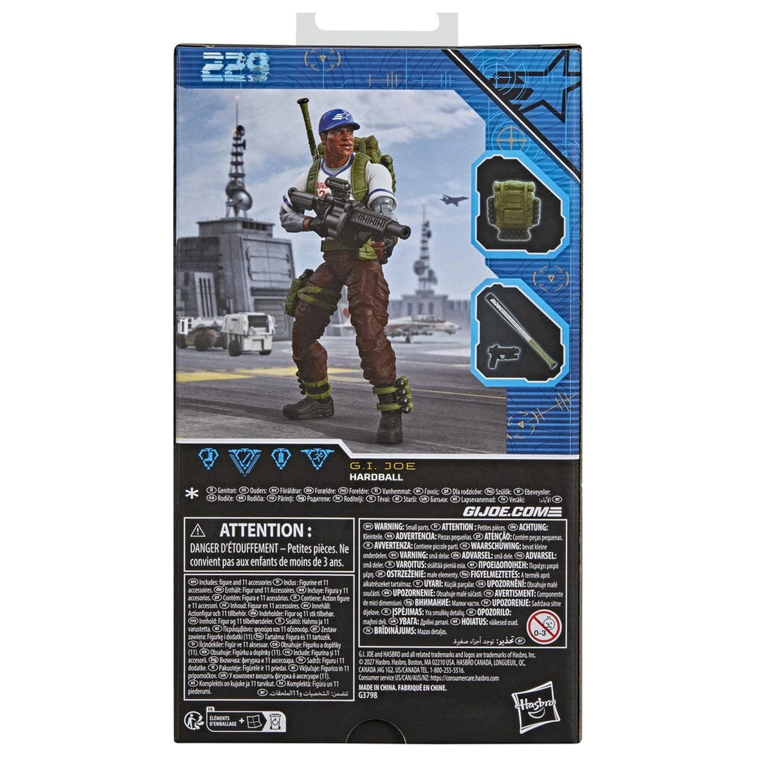 G.I. Joe Classified Series Hardball Figur 15 Zentimeter Produktfoto