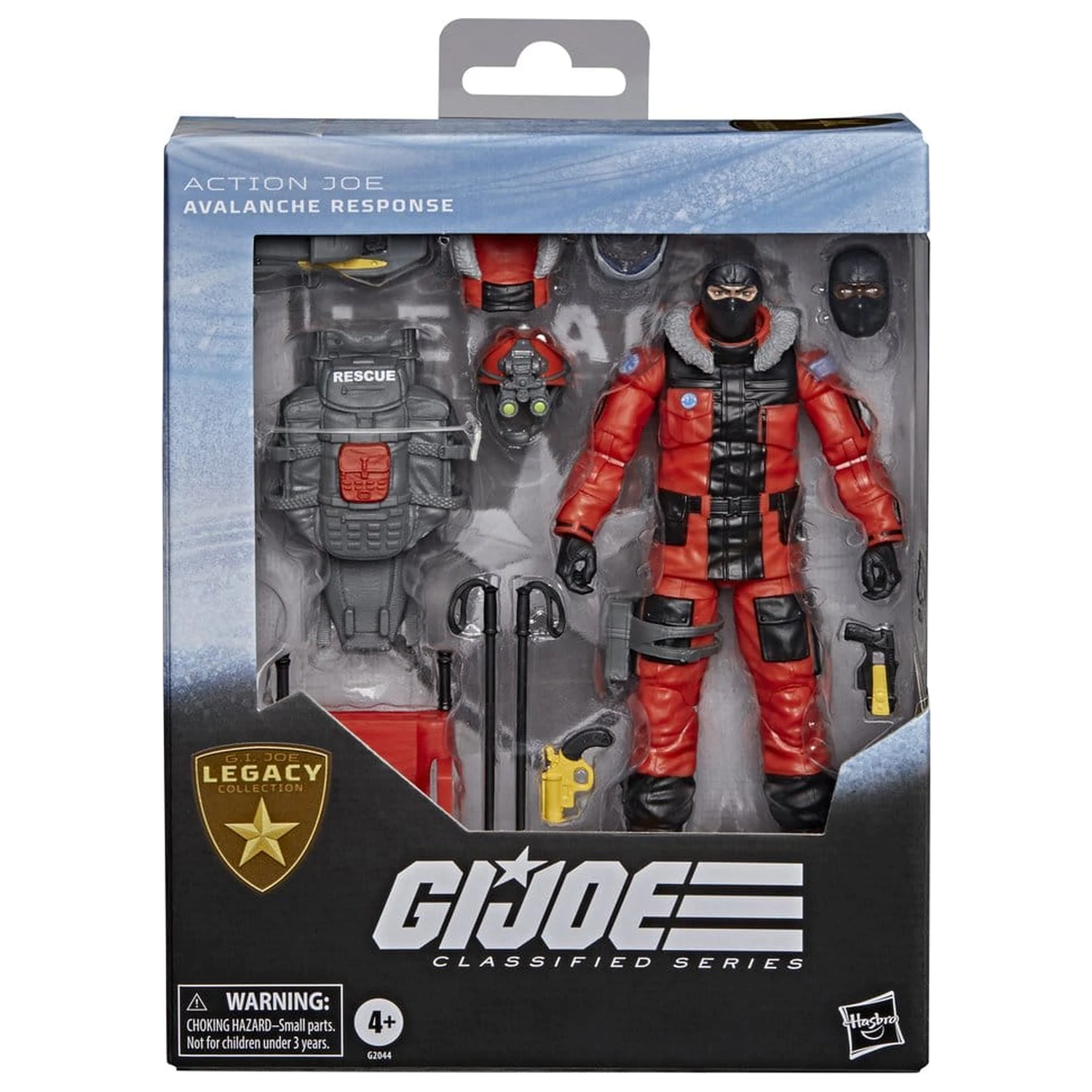 G.I. Joe Classified Series Legacy Collection Action Figur Action Joe - Avalanche Response 15 cm Produktfoto