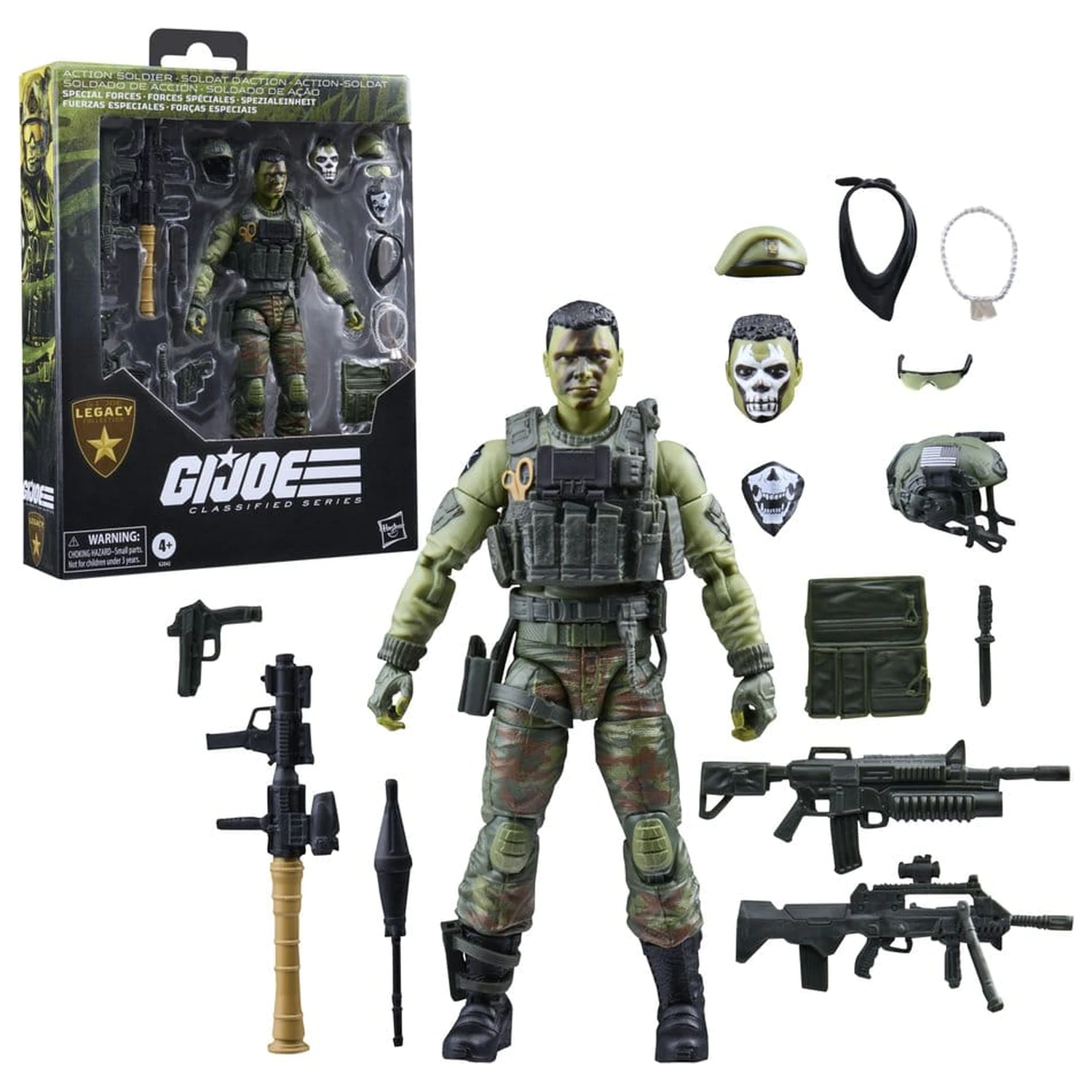 G.I. Joe Classified Series Legacy Collection Action Figur Action Soldier - Special Forces 15 cm Produktfoto