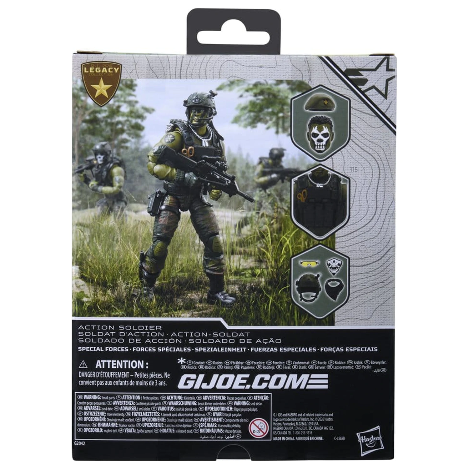 G.I. Joe Classified Series Legacy Collection Action Figur Action Soldier - Special Forces 15 cm Produktfoto