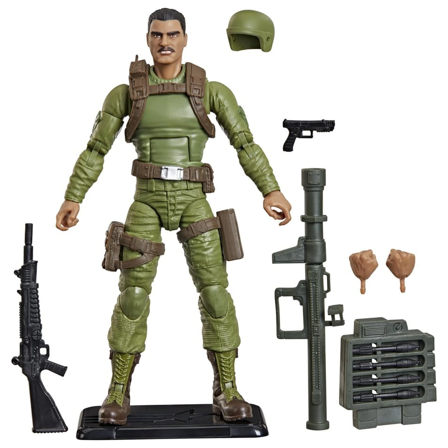 G.I. Joe Classified Series Retro-Aktionsfigur Rafael Zap Melendez 15 Zentimeter Produktfoto