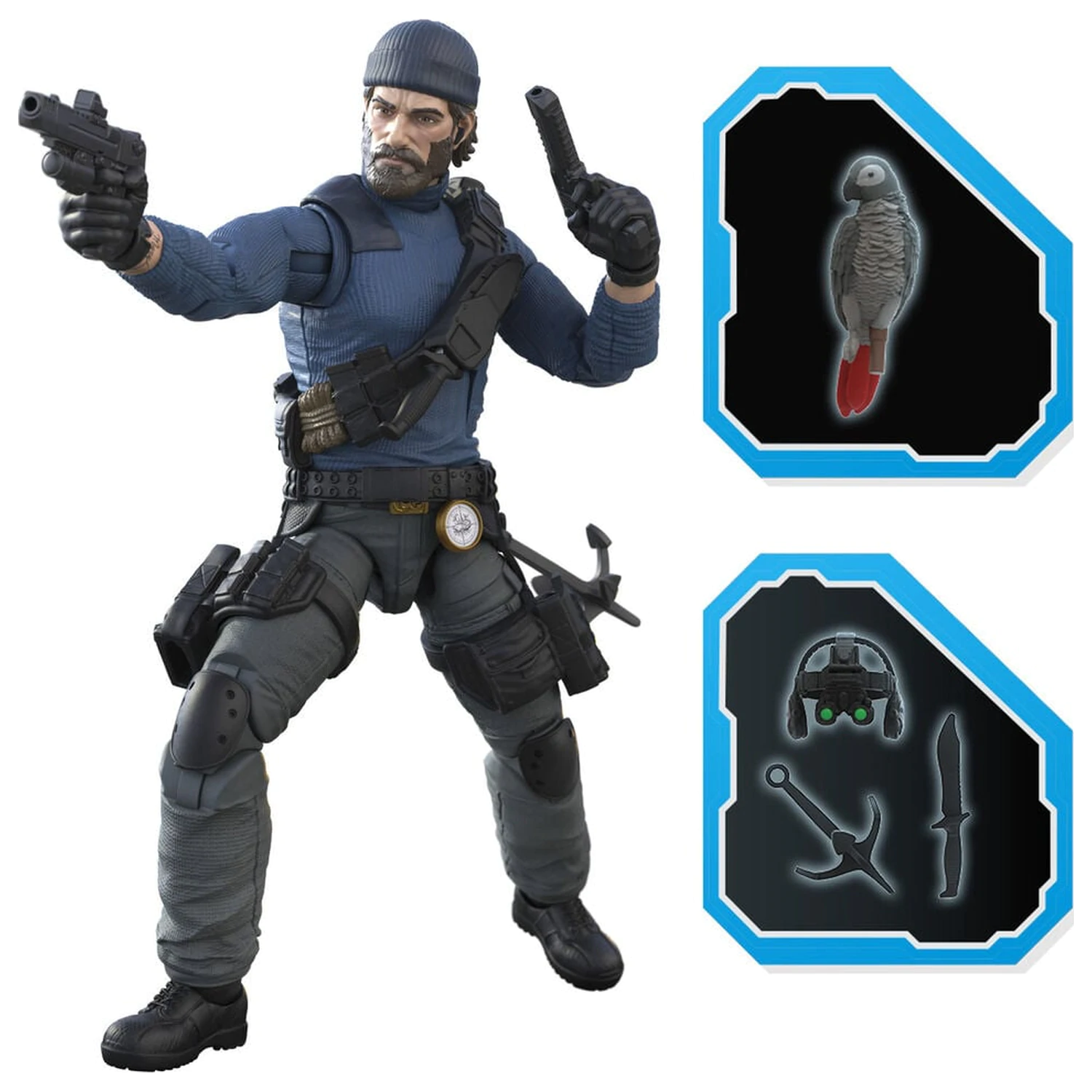 G.I. Joe Classified Series Shipwreck & Althea Figur 15 Zentimeter Produktfoto