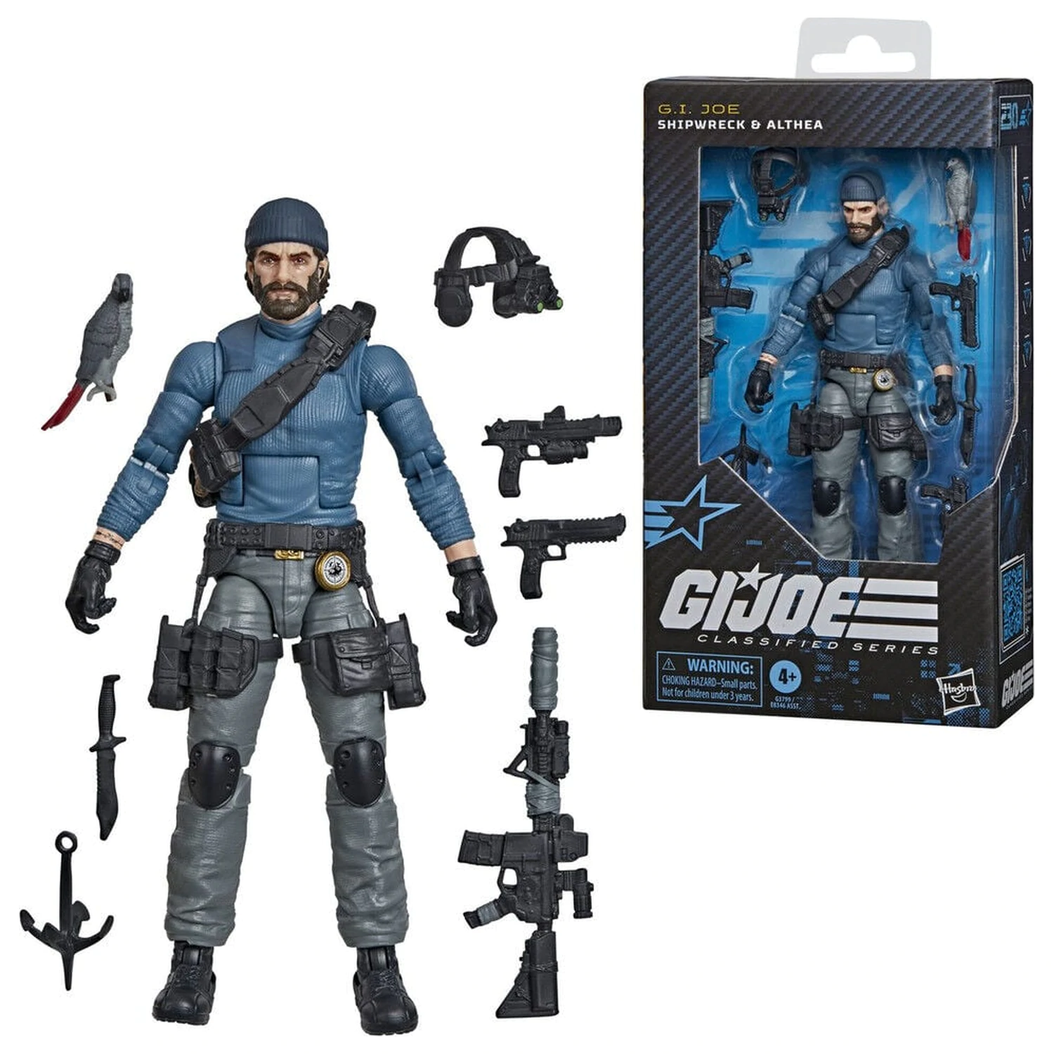 G.I. Joe Classified Series Shipwreck & Althea Figur 15 Zentimeter Produktfoto