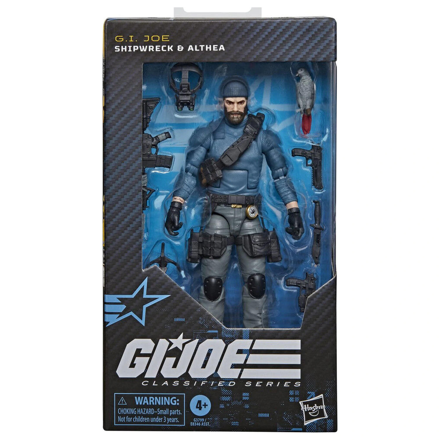G.I. Joe Classified Series Shipwreck & Althea Figur 15 Zentimeter Produktfoto