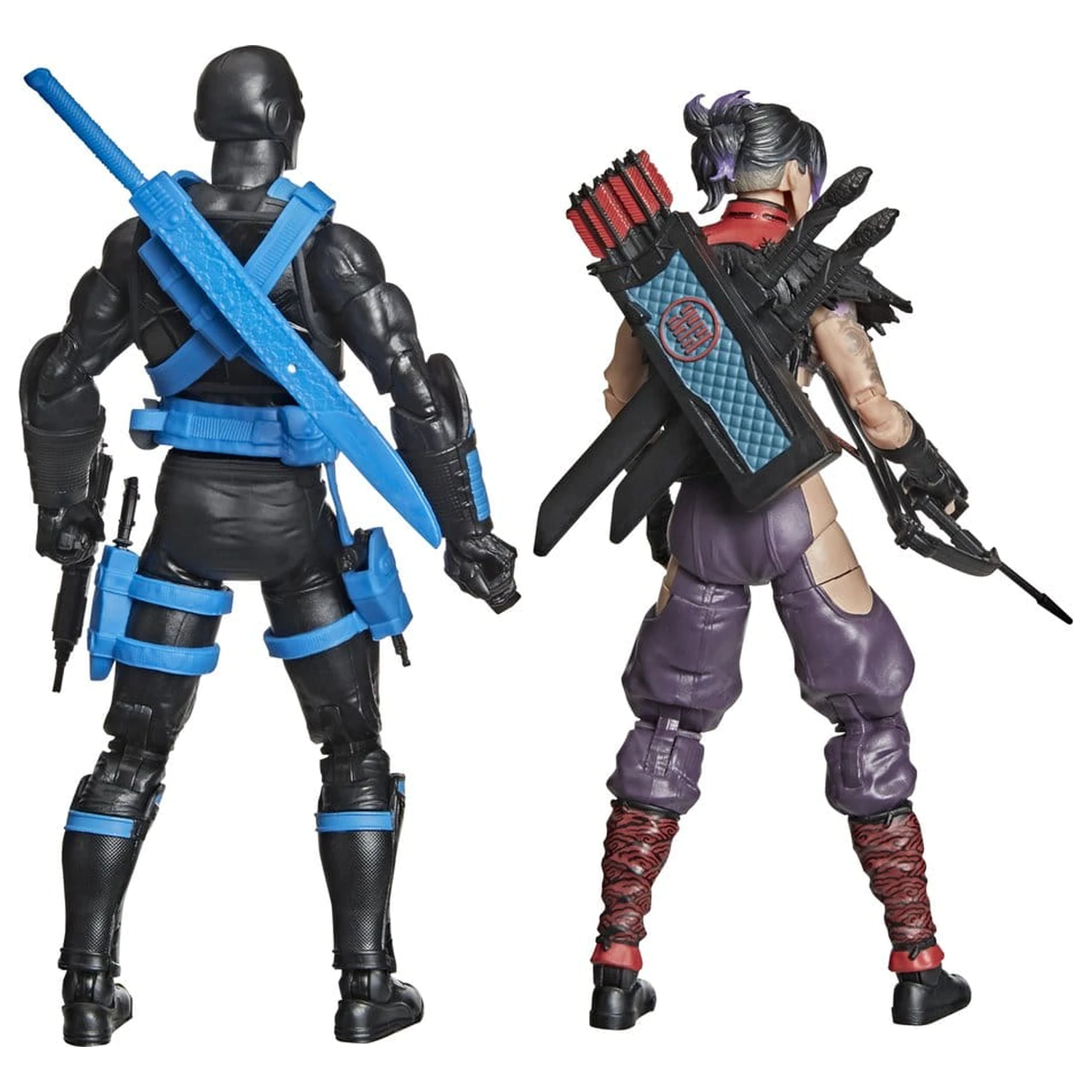 G.I. Joe Classified Series Actionfiguren 2er-Pack Snake Eyes & Kim "Jinx" Arashikage 15 cm Produktfoto