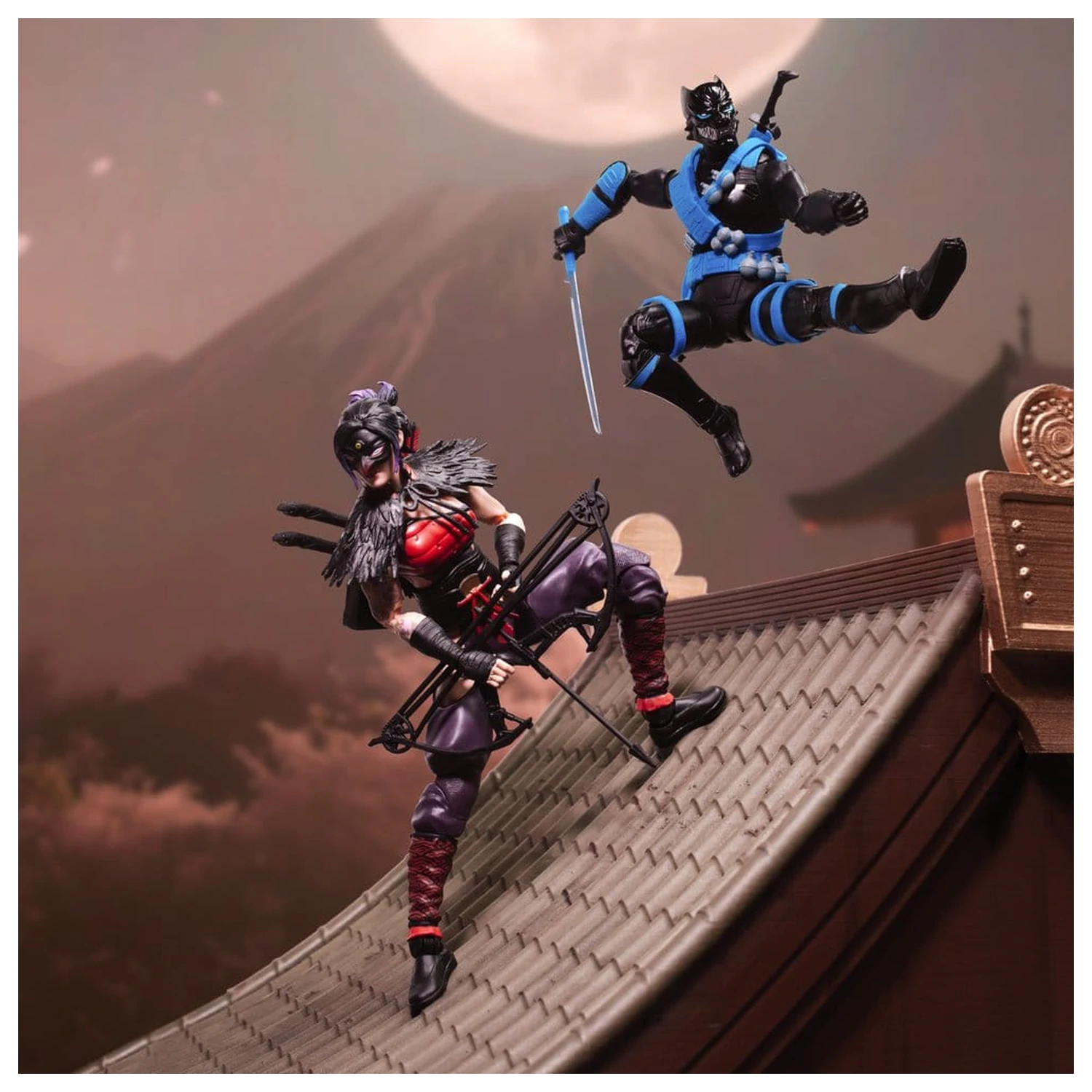 G.I. Joe Classified Series Actionfiguren 2er-Pack Snake Eyes & Kim "Jinx" Arashikage 15 cm Produktfoto