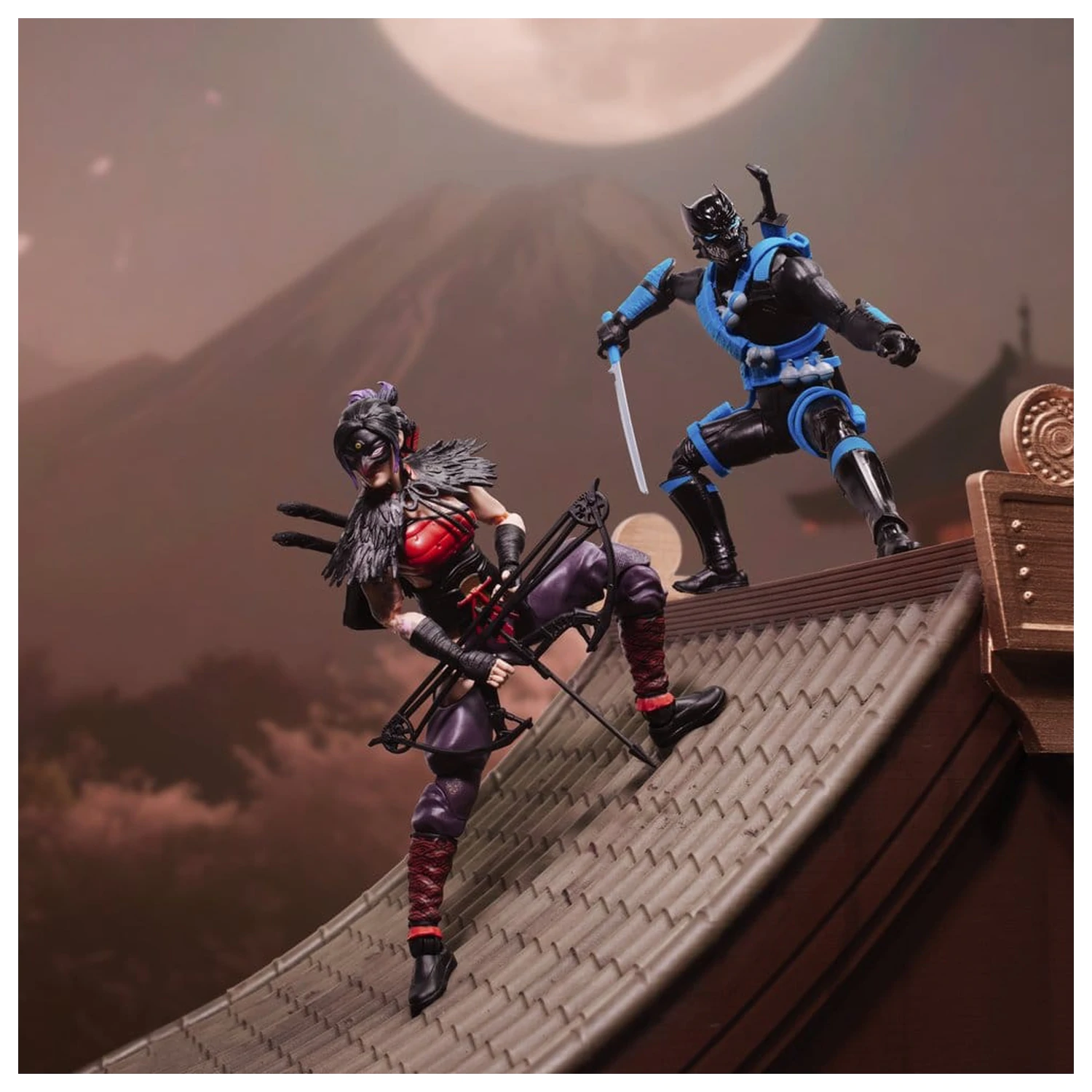 G.I. Joe Classified Series Actionfiguren 2er-Pack Snake Eyes & Kim "Jinx" Arashikage 15 cm Produktfoto