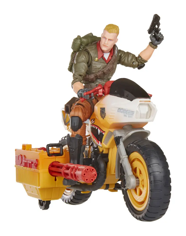 G.I. Joe Classified Series Tiger Force Actionfigur mit Fahrzeug 2022 Duke & Ram 15 cm Produktfoto