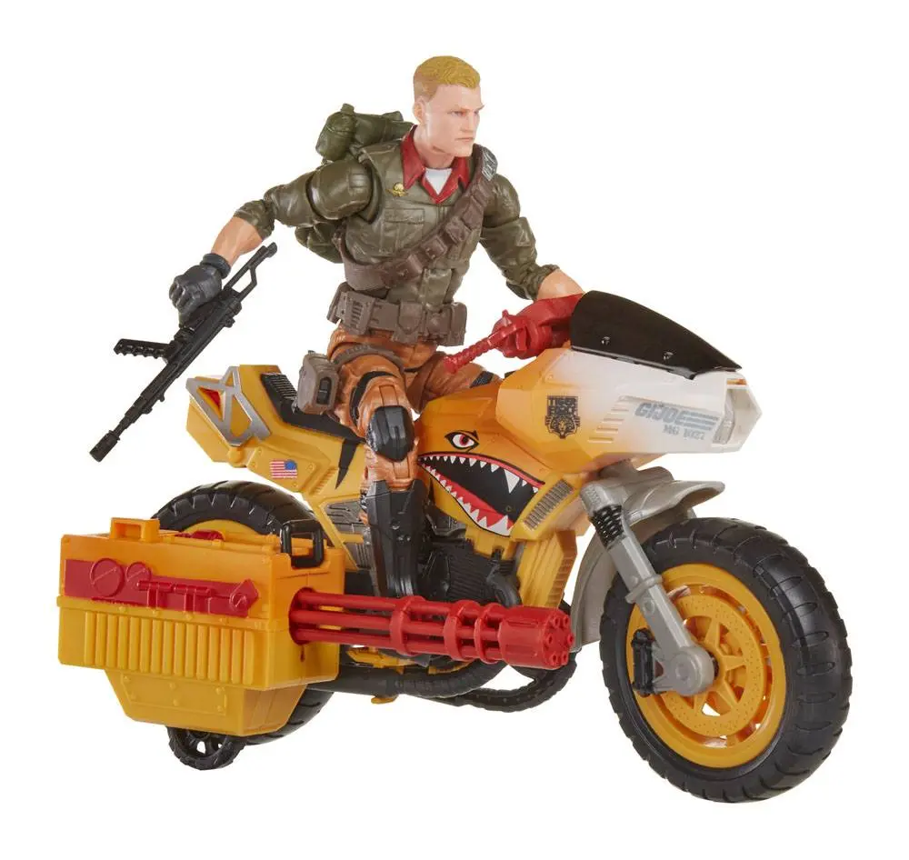 G.I. Joe Classified Series Tiger Force Actionfigur mit Fahrzeug 2022 Duke & Ram 15 cm Produktfoto