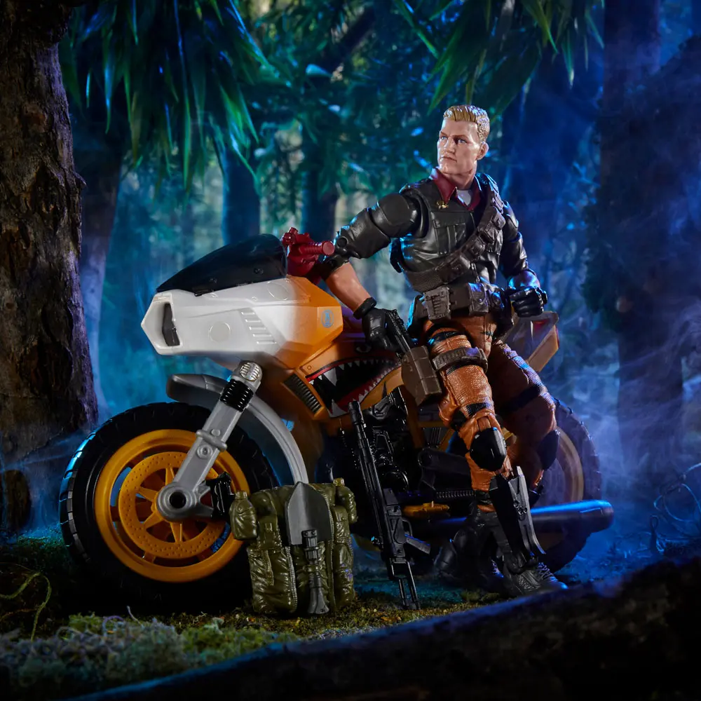 G.I. Joe Classified Series Tiger Force Actionfigur mit Fahrzeug 2022 Duke & Ram 15 cm Produktfoto