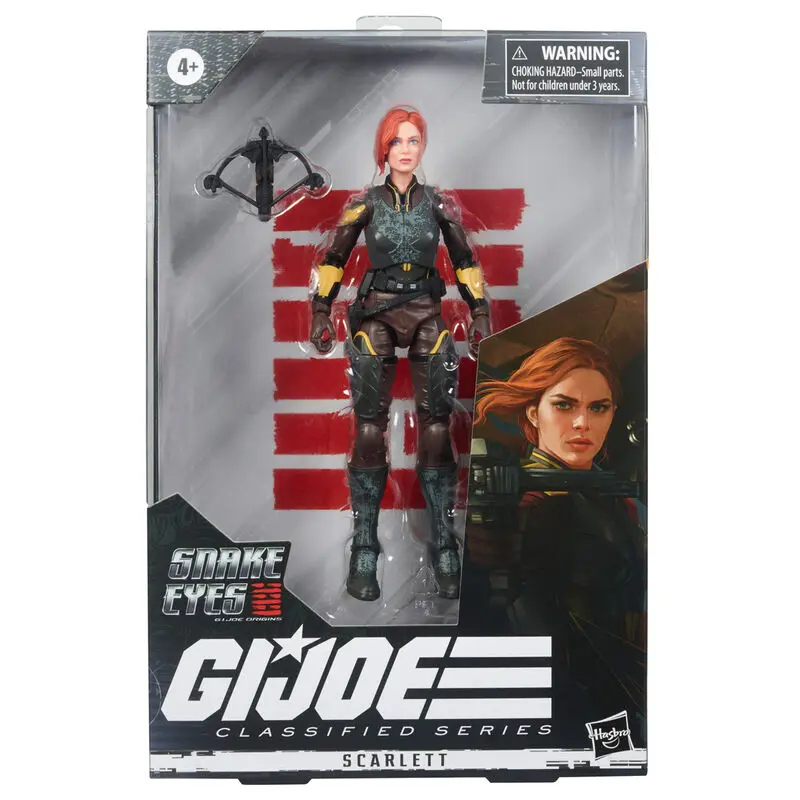 G.I. Joe Classified Series - Snake Eyes: G.I. Joe Origins Scarlett 20 Figur 15cm termékfotó