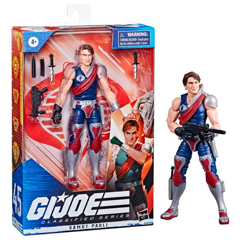 G.I. Joe Classified Series Actionfigur 2023 Xamot Paoli 15 cm Produktfoto