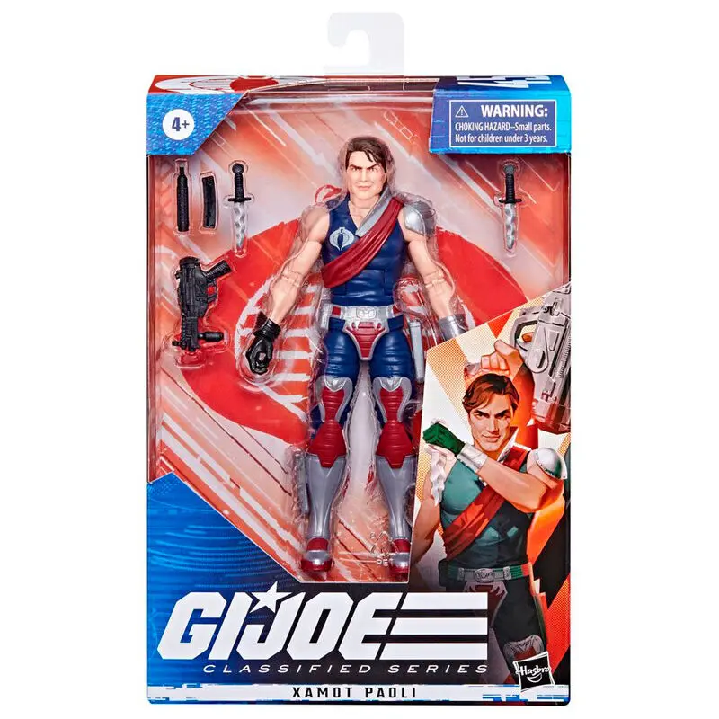 G.I. Joe Classified Series Actionfigur 2023 Xamot Paoli 15 cm Produktfoto