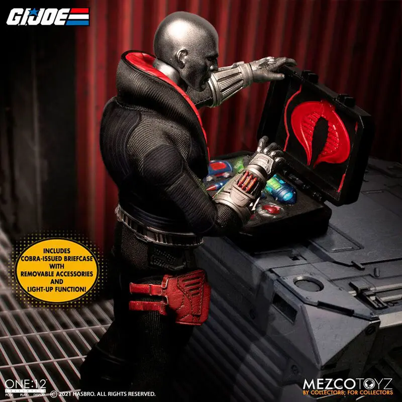 G.I. Joe Actionfigur mit Leuchtfunktion 1/12 Destro 17 cm termékfotó