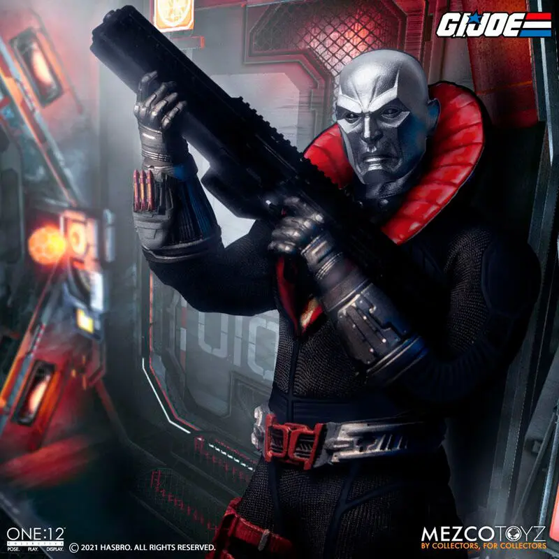 G.I. Joe Actionfigur mit Leuchtfunktion 1/12 Destro 17 cm termékfotó