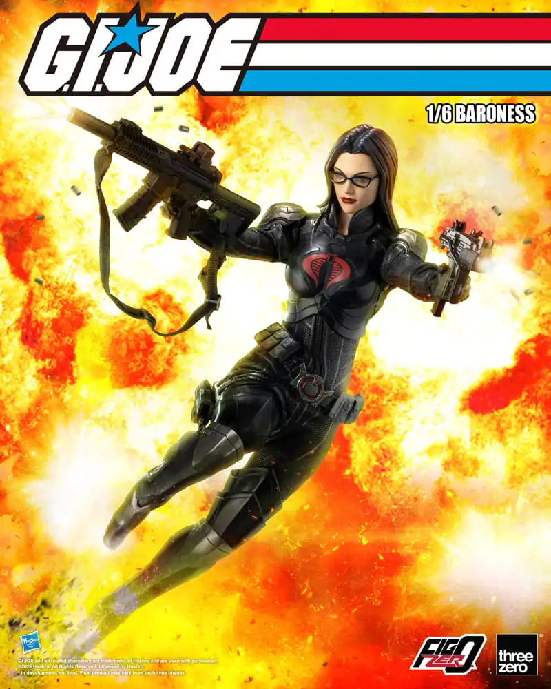 G.I. Joe FigZero Actionfigur 1/6 Baroness 30 cm Produktfoto