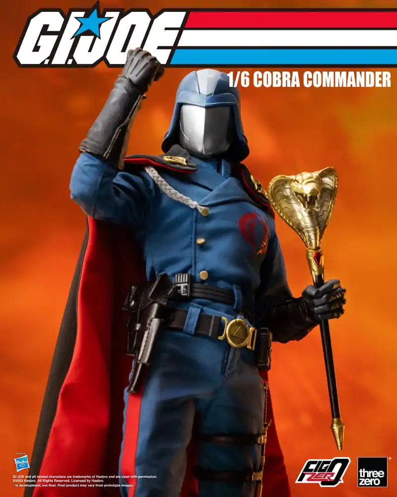 G.I. Joe FigZero Actionfigur 1/6 Cobra Commander 30 cm Produktfoto
