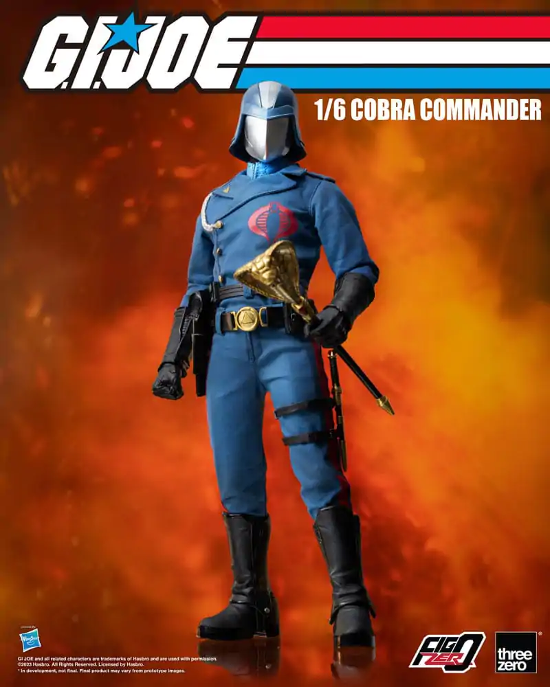 G.I. Joe FigZero Actionfigur 1/6 Cobra Commander 30 cm Produktfoto