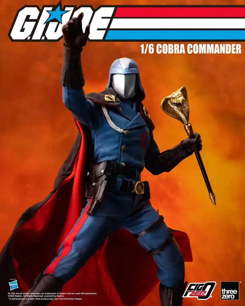 G.I. Joe FigZero Actionfigur 1/6 Cobra Commander 30 cm Produktfoto
