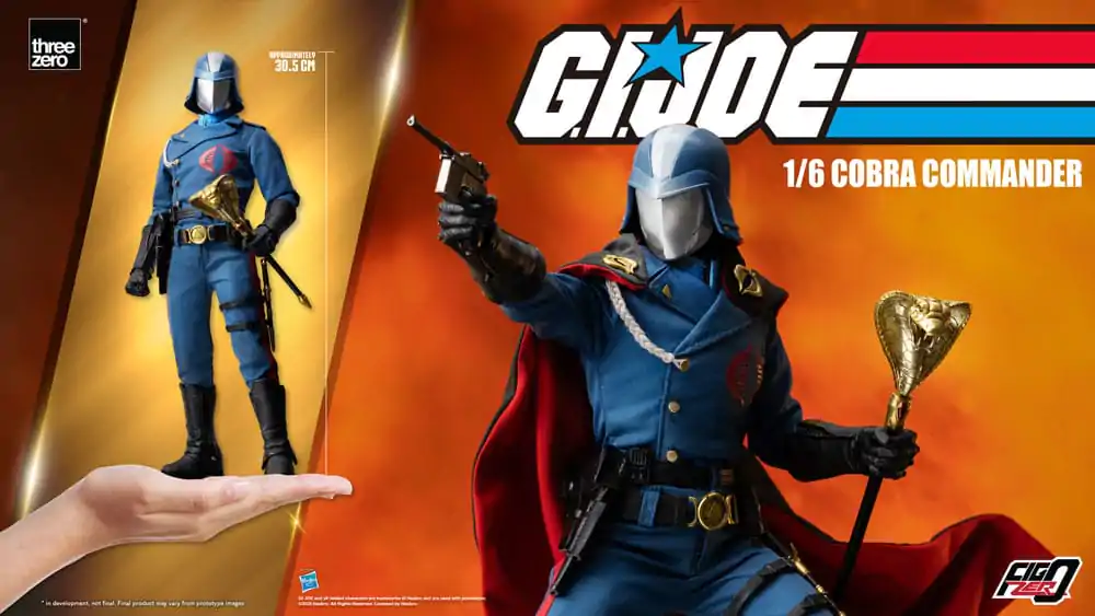 G.I. Joe FigZero Actionfigur 1/6 Cobra Commander 30 cm Produktfoto