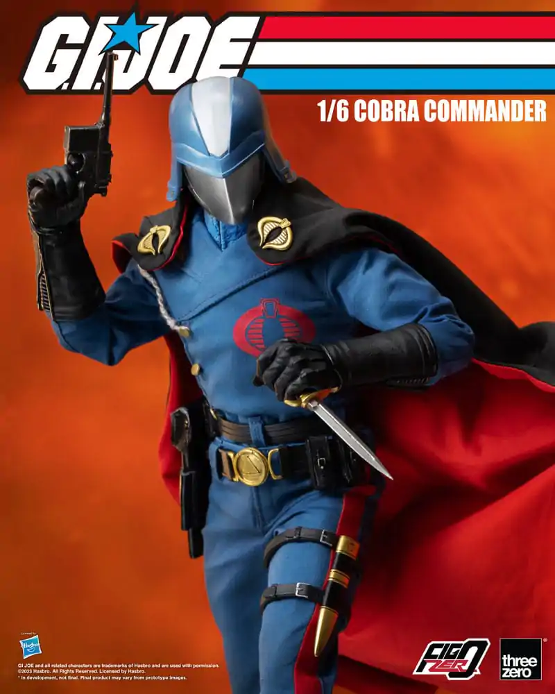 G.I. Joe FigZero Actionfigur 1/6 Cobra Commander 30 cm Produktfoto