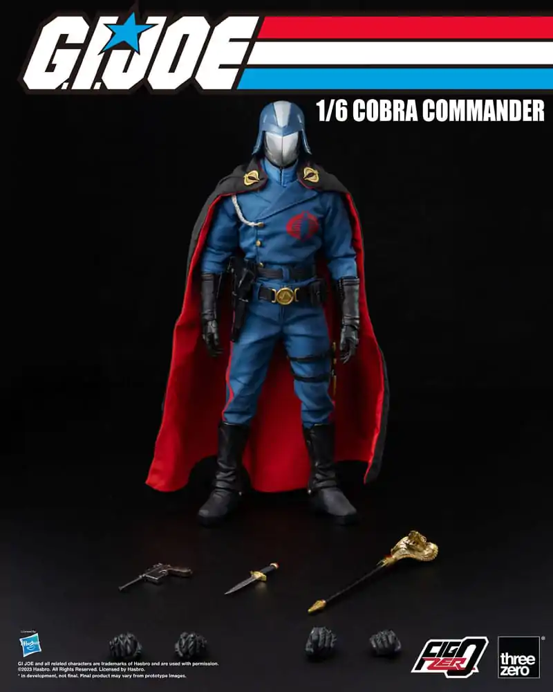 G.I. Joe FigZero Actionfigur 1/6 Cobra Commander 30 cm Produktfoto