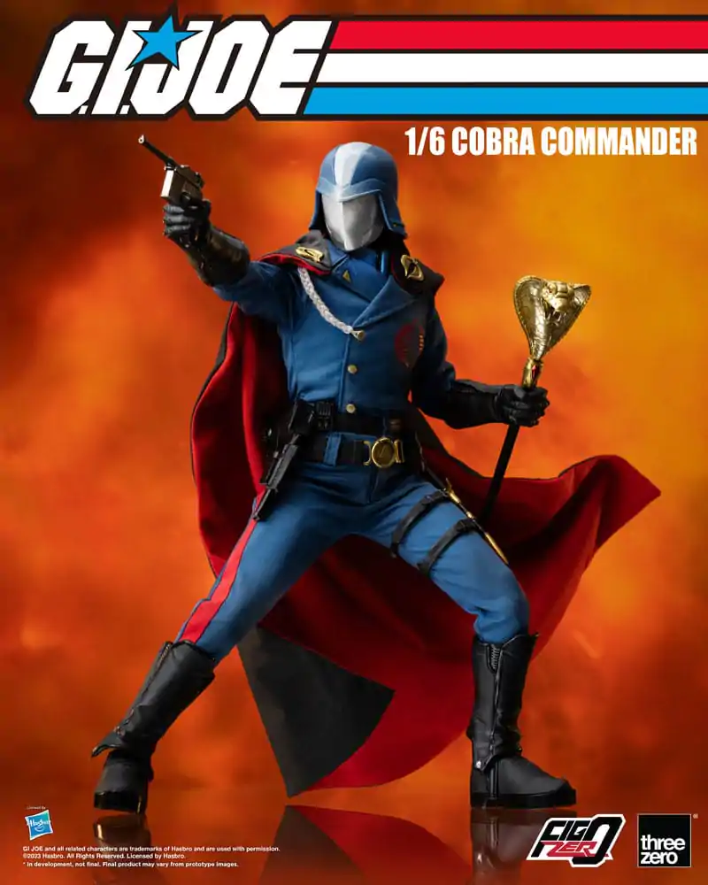 G.I. Joe FigZero Actionfigur 1/6 Cobra Commander 30 cm Produktfoto