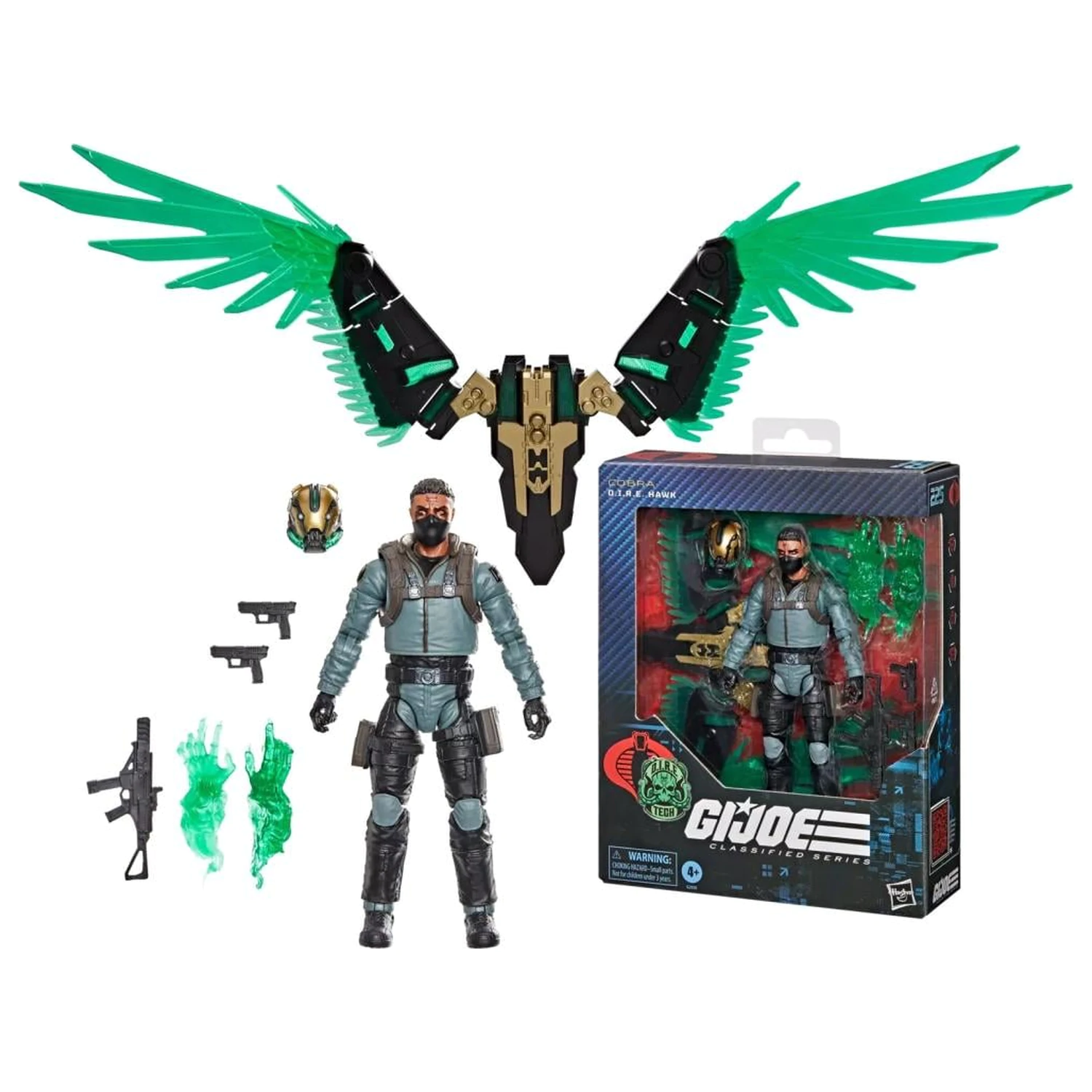 G.I. Joe General Clayton "Hawk" Abernathy Figur Classified Series Legacy 15 cm Produktfoto