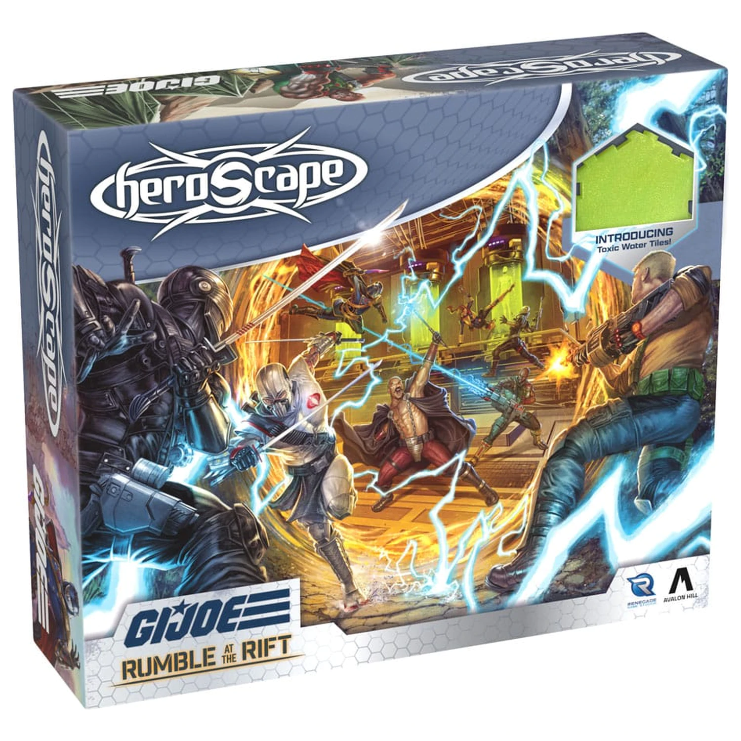 G.I. Joe Heroscape Brettspiel Rumble at the Rift Battle Box *Englische Version* Produktfoto
