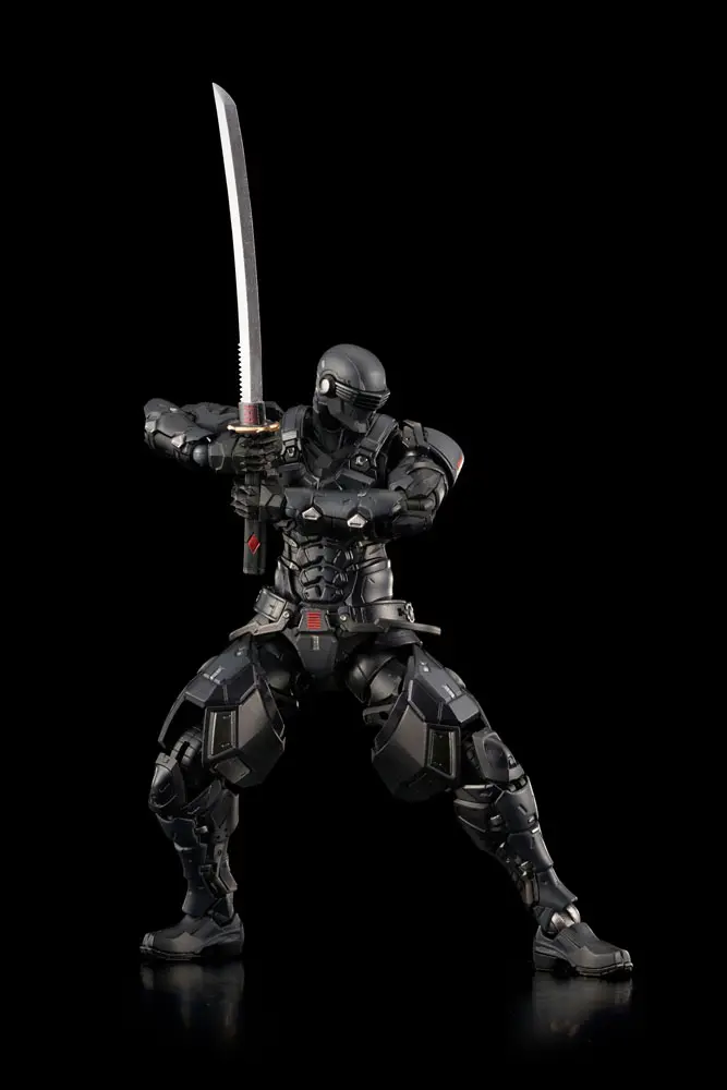 G.I. Joe Hito Kara Kuri Actionfigur Snake Eyes 18 cm Produktfoto