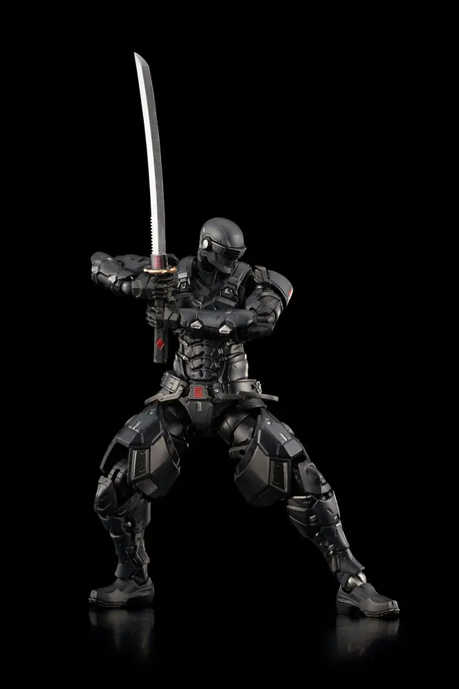 G.I. Joe Hito Kara Kuri Actionfigur Snake Eyes 18 cm Produktfoto