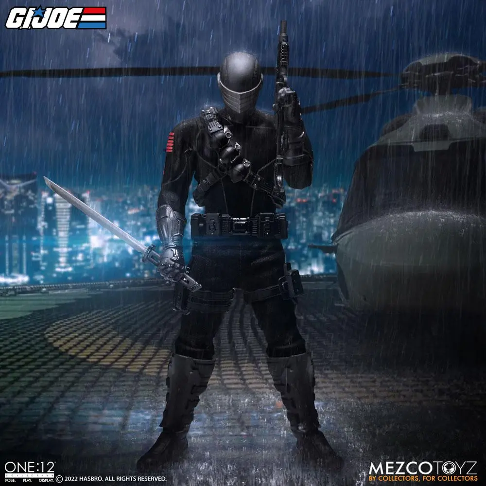 G.I. Joe Actionfigur mit Leuchtfunktion 1/12 Snake Eyes Deluxe Edition 17 cm termékfotó