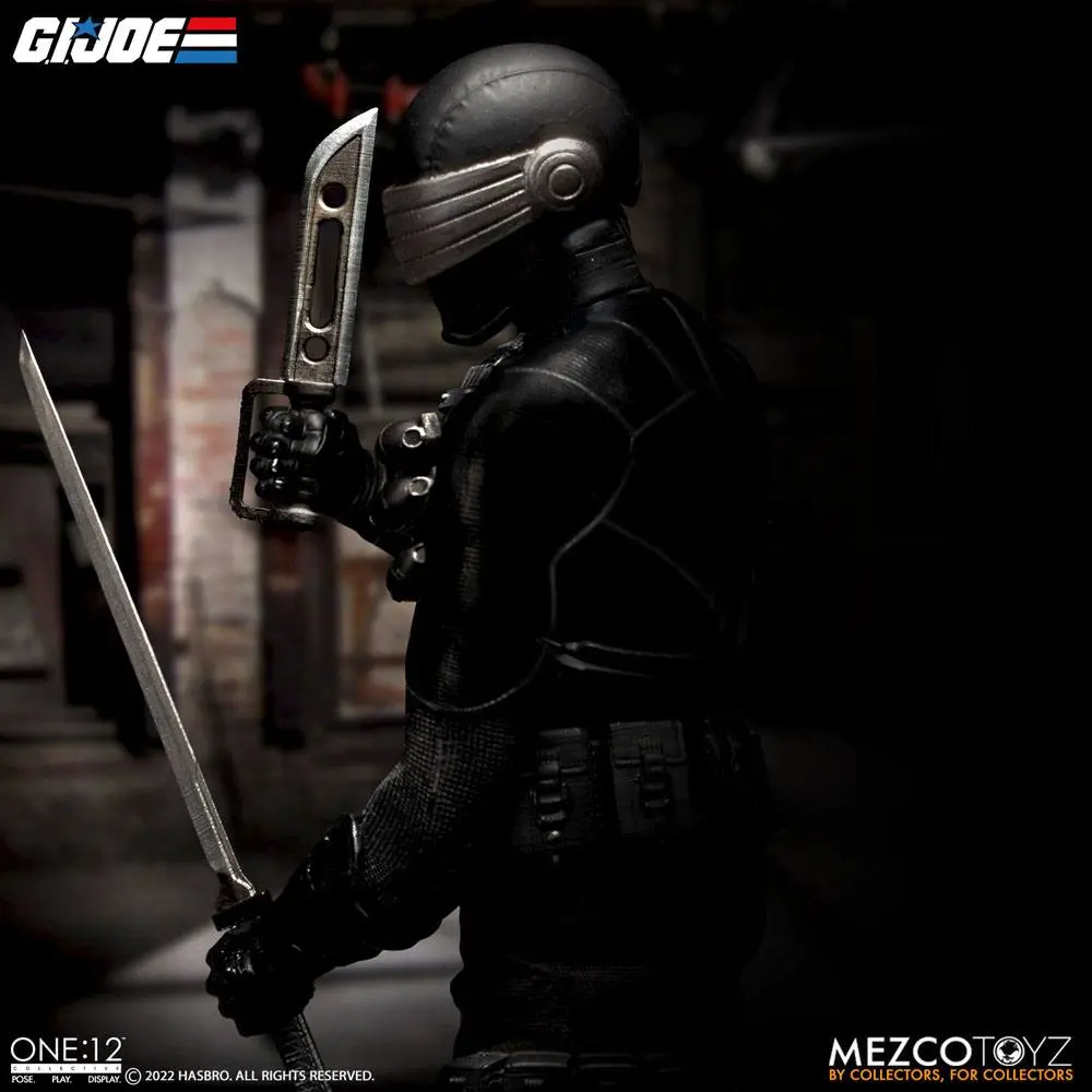G.I. Joe Actionfigur mit Leuchtfunktion 1/12 Snake Eyes Deluxe Edition 17 cm termékfotó
