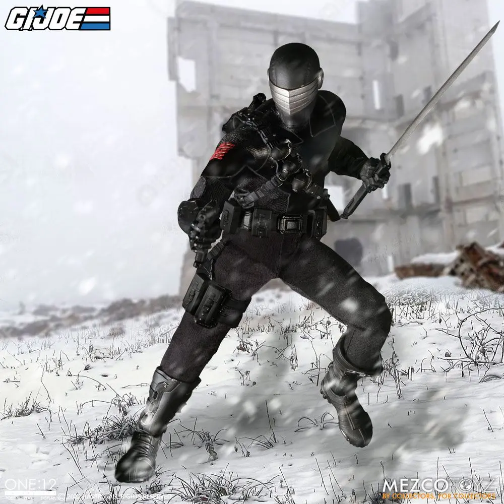 G.I. Joe Actionfigur mit Leuchtfunktion 1/12 Snake Eyes Deluxe Edition 17 cm termékfotó