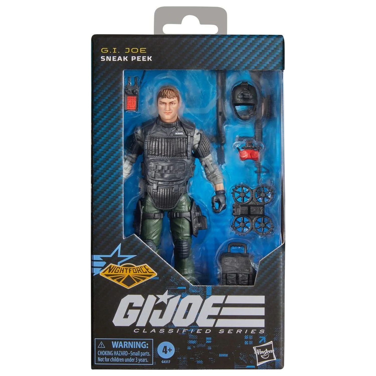 G.I. Joe Nightforce Sneak Peek Figur 15 Zentimeter Produktfoto