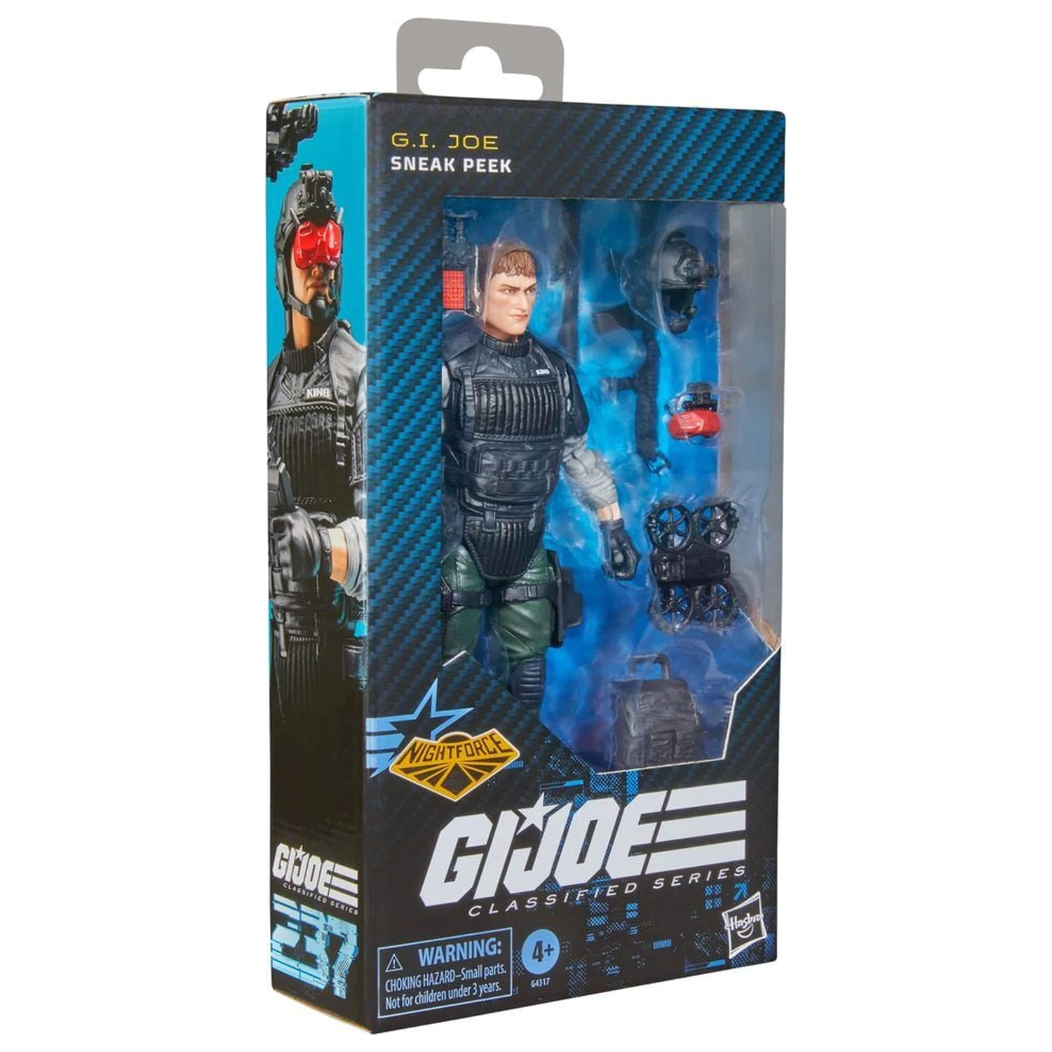 G.I. Joe Nightforce Sneak Peek Figur 15 Zentimeter Produktfoto