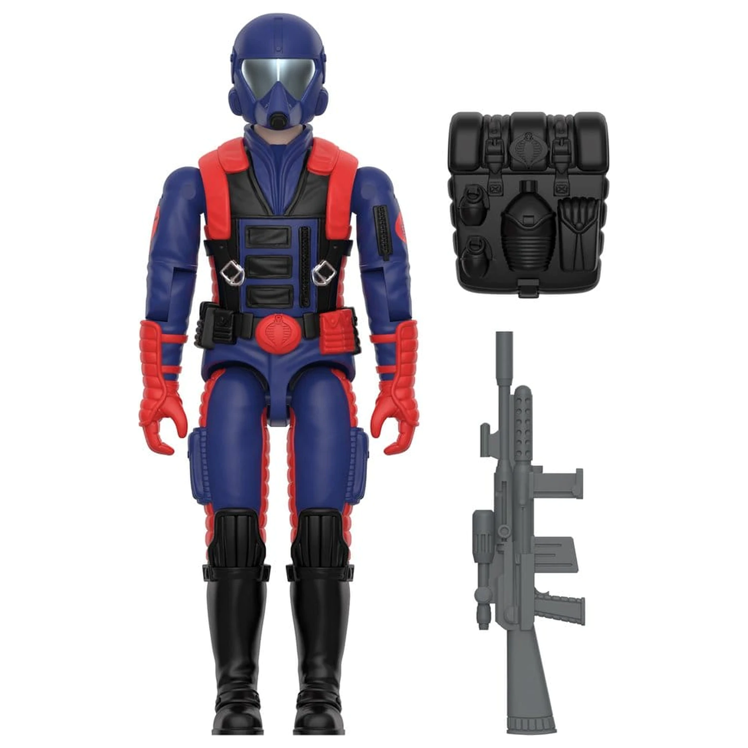 G.I. Joe ReAction+ Action Figur Wave 09 Cobra Viper Gunner Produktfoto