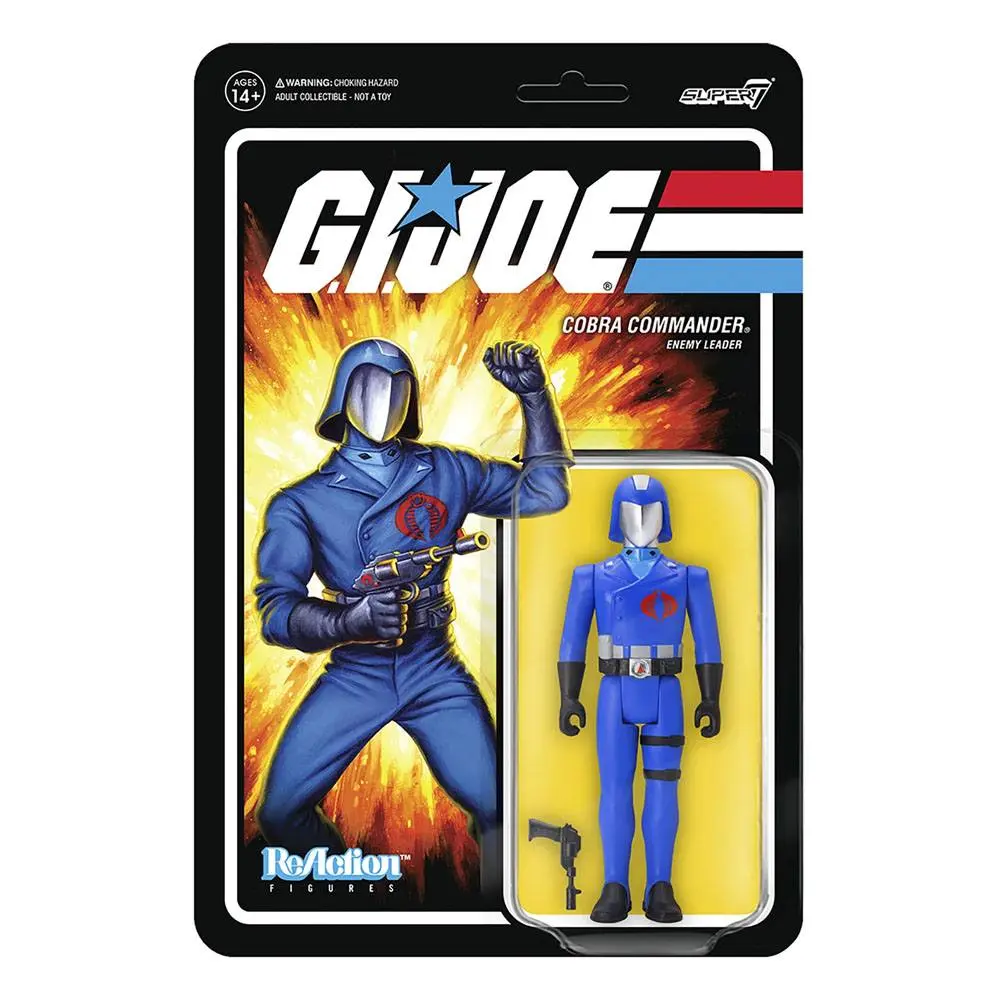 G.I. Joe ReAction Actionfigur Cobra Commander 10 cm Produktfoto