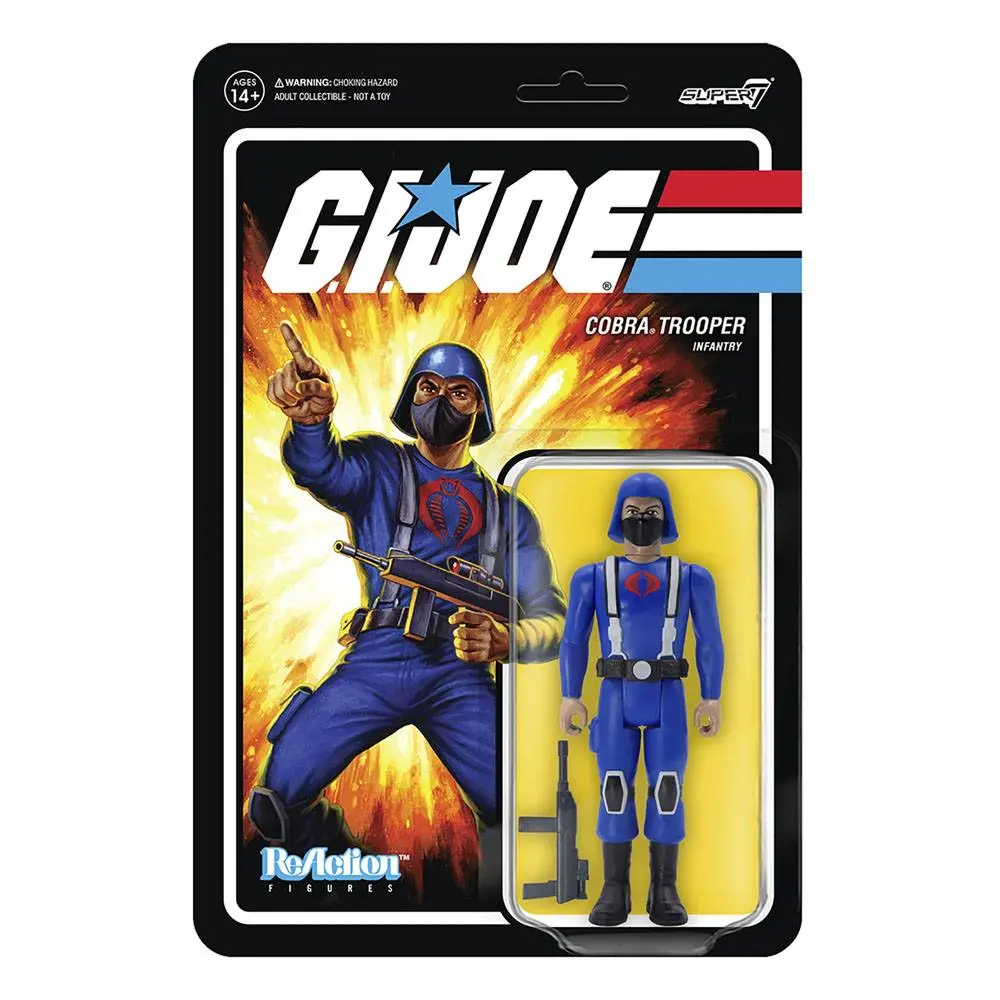 G.I. Joe ReAction Actionfigur Cobra Trooper Y-back (Tan) 10 cm Produktfoto