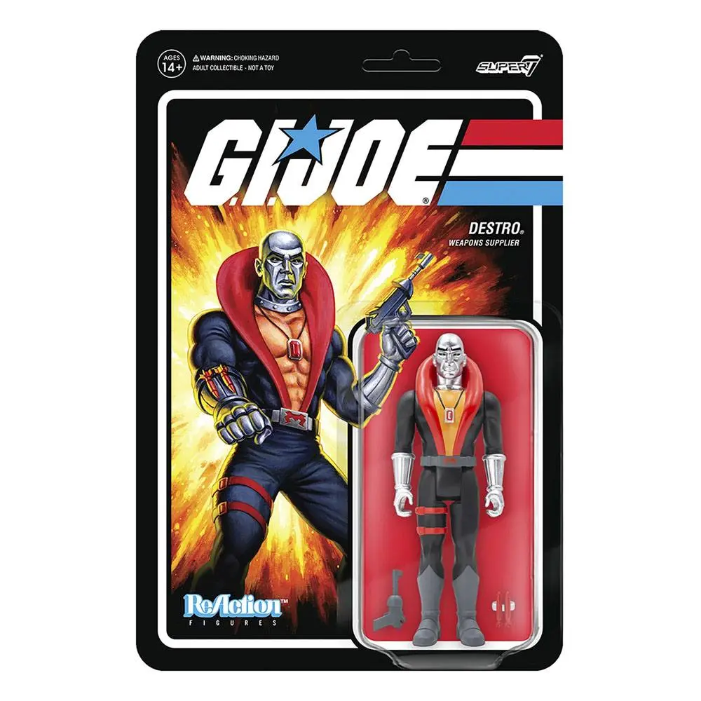 G.I. Joe ReAction Actionfigur Destro 10 cm Produktfoto