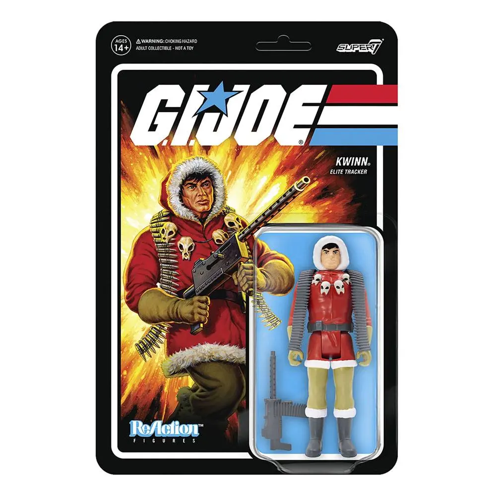 G.I. Joe ReAction Actionfigur Kwinn 10 cm Produktfoto