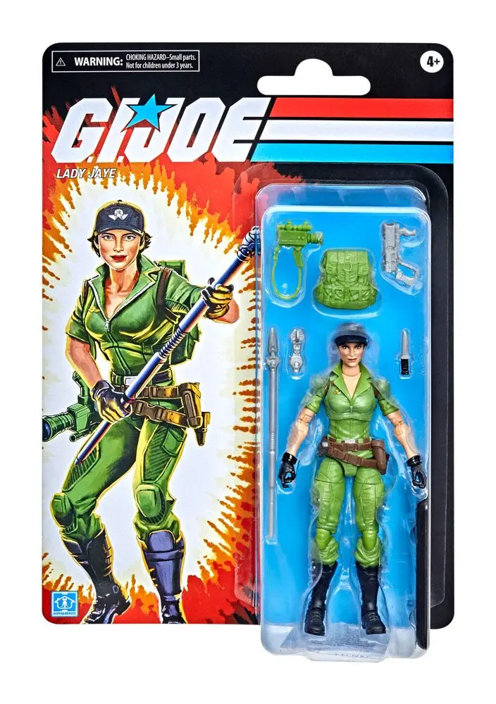 G.I. Joe Retro Collection Actionfigur 2022 Lady Jaye 15 cm Produktfoto