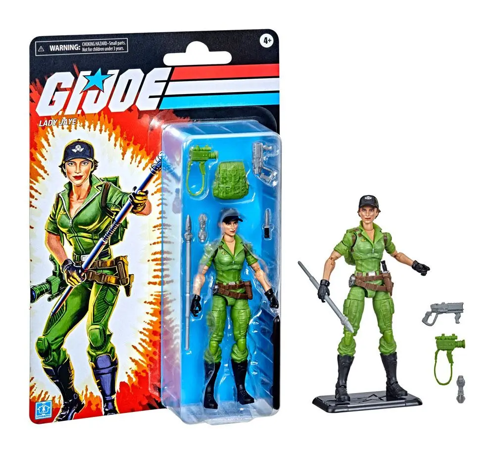 G.I. Joe Retro Collection Actionfigur 2022 Lady Jaye 15 cm Produktfoto