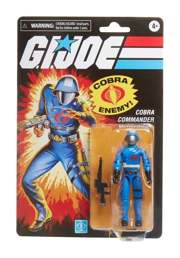G.I. Joe Retro Collection Actionfiguren 2er-Pack Duke Vs. Cobra Commander 10 cm Produktfoto