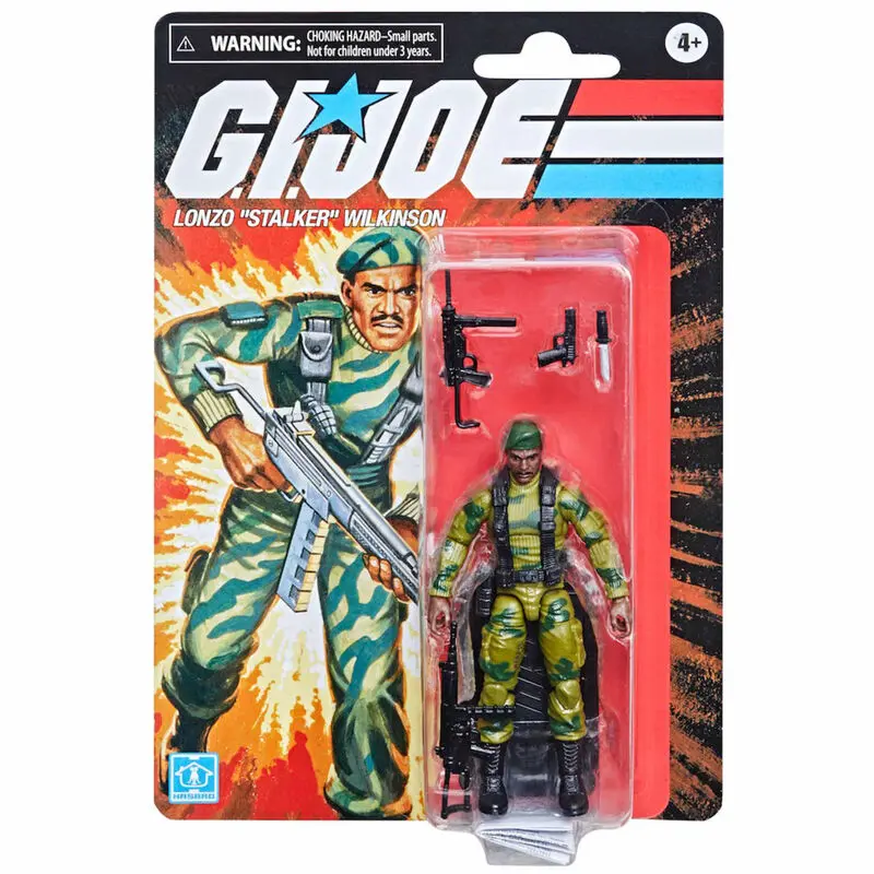 G.I. Joe Retro Stalker Wilkinson Lonzo Figur 10cm Produktfoto